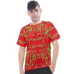 Abstract Pattern Geometric Backgrounds   Men s Sport Top by Eskimos