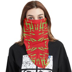 Abstract Pattern Geometric Backgrounds   Face Covering Bandana (triangle) by Eskimos