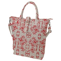 Abstract Pattern Geometric Backgrounds   Buckle Top Tote Bag by Eskimos