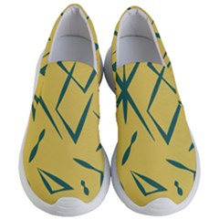 Abstract Pattern Geometric Backgrounds   Women s Lightweight Slip Ons by Eskimos