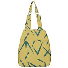 Abstract Pattern Geometric Backgrounds   Center Zip Backpack by Eskimos