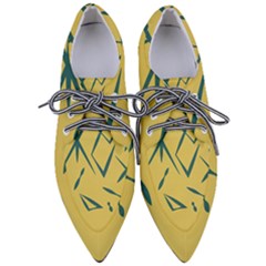 Abstract Pattern Geometric Backgrounds   Pointed Oxford Shoes by Eskimos