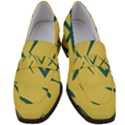 Abstract pattern geometric backgrounds   Women s Chunky Heel Loafers View1