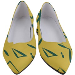 Abstract Pattern Geometric Backgrounds   Women s Block Heels  by Eskimos