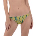 Abstract pattern geometric backgrounds   Ring Detail Bikini Bottom View1