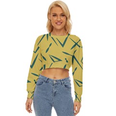 Abstract Pattern Geometric Backgrounds   Lightweight Long Sleeve Sweatshirt