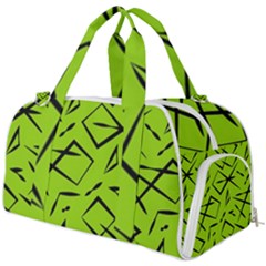 Abstract Pattern Geometric Backgrounds   Burner Gym Duffel Bag by Eskimos