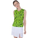 Abstract pattern geometric backgrounds   Women s Sleeveless Sports Top View1