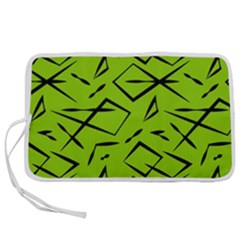 Abstract Pattern Geometric Backgrounds   Pen Storage Case (l) by Eskimos