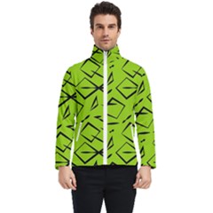 Abstract Pattern Geometric Backgrounds   Men s Bomber Jacket