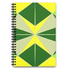 Abstract Pattern Geometric Backgrounds   5 5  X 8 5  Notebook by Eskimos