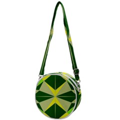 Abstract Pattern Geometric Backgrounds   Crossbody Circle Bag by Eskimos