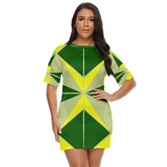 Abstract Pattern Geometric Backgrounds   Just Threw It On Dress