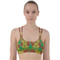 Abstract pattern geometric backgrounds   Line Them Up Sports Bra View1