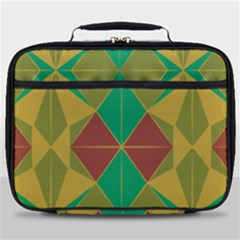 Abstract Pattern Geometric Backgrounds   Full Print Lunch Bag by Eskimos