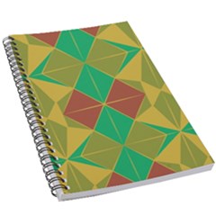 Abstract Pattern Geometric Backgrounds   5 5  X 8 5  Notebook by Eskimos