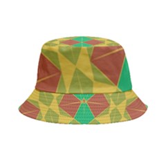 Abstract Pattern Geometric Backgrounds   Inside Out Bucket Hat by Eskimos