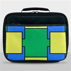 Abstract Pattern Geometric Backgrounds   Lunch Bag by Eskimos