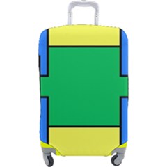 Abstract Pattern Geometric Backgrounds   Luggage Cover (large) by Eskimos