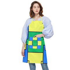 Abstract Pattern Geometric Backgrounds   Pocket Apron by Eskimos