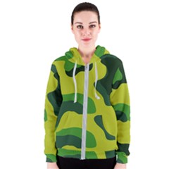 Abstract Pattern Geometric Backgrounds   Women s Zipper Hoodie by Eskimos