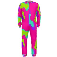 Abstract Pattern Geometric Backgrounds   Onepiece Jumpsuit (men) by Eskimos