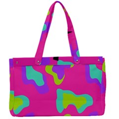 Abstract Pattern Geometric Backgrounds   Canvas Work Bag by Eskimos