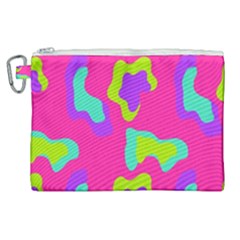 Abstract Pattern Geometric Backgrounds   Canvas Cosmetic Bag (xl) by Eskimos