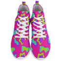 Abstract pattern geometric backgrounds   Men s Lightweight High Top Sneakers View1