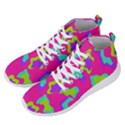 Abstract pattern geometric backgrounds   Men s Lightweight High Top Sneakers View2