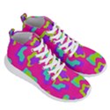 Abstract pattern geometric backgrounds   Men s Lightweight High Top Sneakers View3