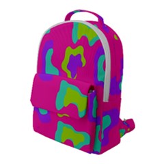 Abstract Pattern Geometric Backgrounds   Flap Pocket Backpack (large) by Eskimos