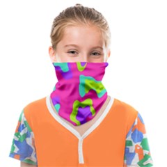 Abstract Pattern Geometric Backgrounds   Face Covering Bandana (kids) by Eskimos