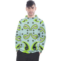 Floral Pattern Paisley Style  Men s Pullover Hoodie by Eskimos