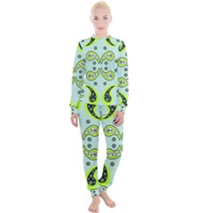 Floral Pattern Paisley Style  Women s Lounge Set by Eskimos