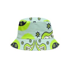 Floral Pattern Paisley Style  Bucket Hat (kids) by Eskimos