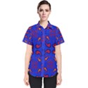 Floral pattern paisley style  Women s Short Sleeve Shirt View1