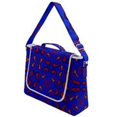 Floral Pattern Paisley Style  Box Up Messenger Bag