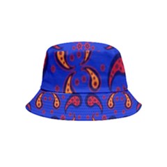 Floral Pattern Paisley Style  Bucket Hat (kids) by Eskimos