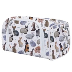 Funny Bunny Toiletries Pouch by SychEva