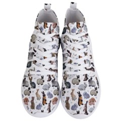 Funny Bunny Men s Lightweight High Top Sneakers by SychEva