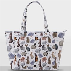 Funny Bunny Back Pocket Shoulder Bag  by SychEva