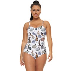 Funny Bunny Retro Full Coverage Swimsuit