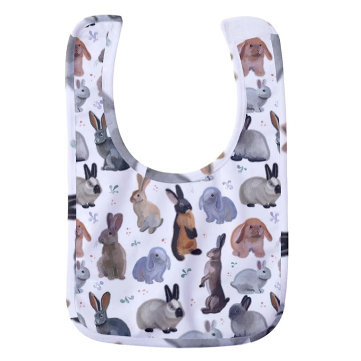 Funny Bunny Baby Bib