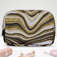 Gold Glitter Marble Background 2 Make Up Pouch (small) by befabulous