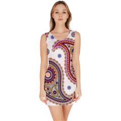 Paisley Pattern Bodycon Dress by befabulous