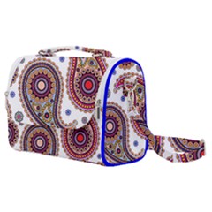 Paisley Pattern Satchel Shoulder Bag by befabulous