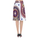 Paisley Pattern Flared Midi Skirt View2