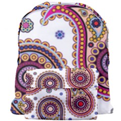 Paisley Pattern Giant Full Print Backpack by befabulous