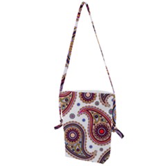 Paisley Pattern Folding Shoulder Bag by befabulous